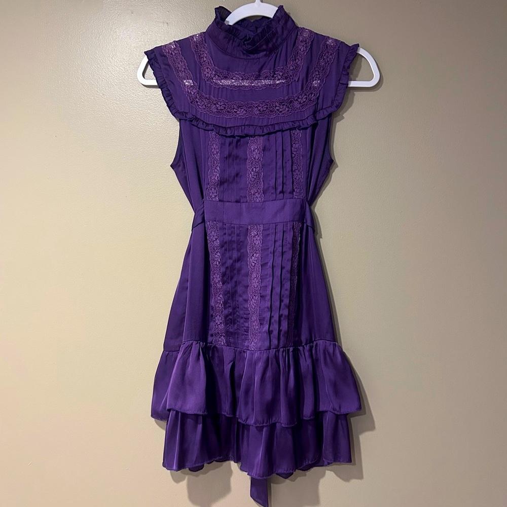 purple gothic Lolita dress